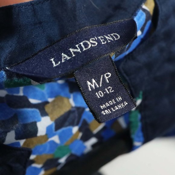 Lands End Lightweight Blue Tunic - Picture 2 of 3